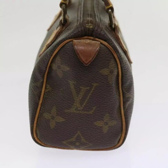 LOUIS VUITTON Monogram Mini Speedy Hand Bag - Picture 11 of 16